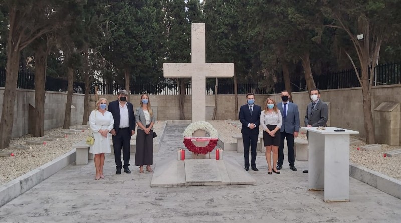 1 listopada na Polskim Cmentarzu w Bejrucie