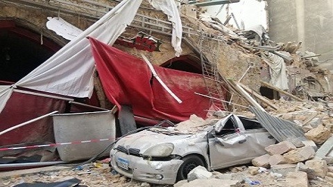 Zniszczony Liban