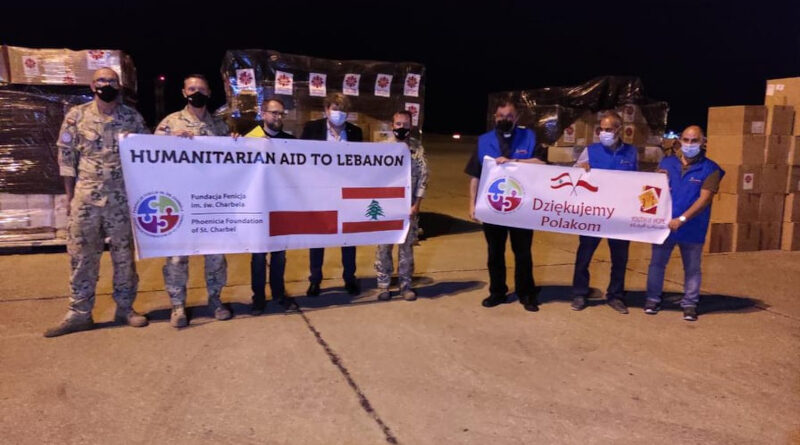 Kolejny transport pomocy dla Libanu